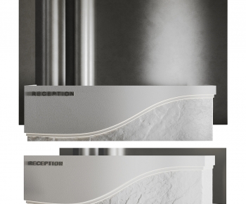 Modern Reception Desk-ID:216655975