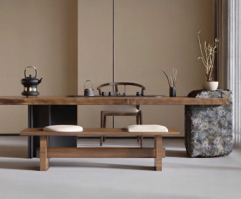 New Chinese Style Tea Tables And Chairs-ID:521456002