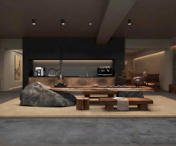 New Chinese Style Teahouse Tea House-ID:937429904