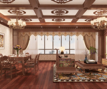 European Style A Living Room-ID:527379516