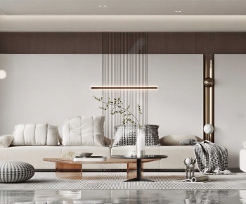 Modern A Living Room-ID:384445916