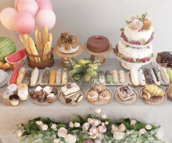 Modern Bread Cake-ID:962233076