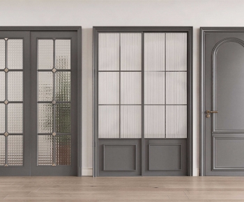 French Style Single Door-ID:556169998