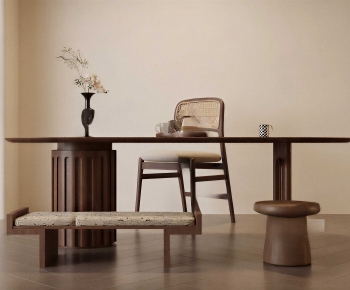 New Chinese Style Tea Tables And Chairs-ID:590697053