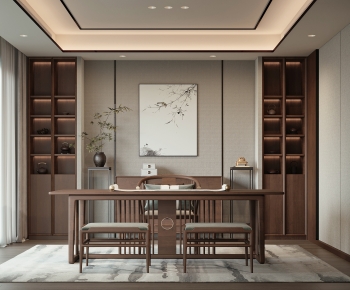 New Chinese Style Study Space-ID:320238117