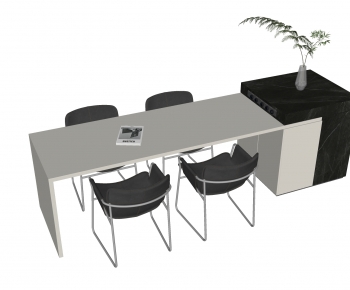 Modern Dining Table And Chairs-ID:964731935