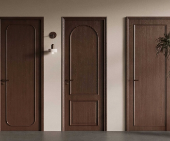 French Style Single Door-ID:856868988