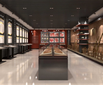 Chinese Style Exhibition Hall-ID:966839896