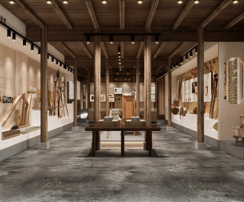 Chinese Style Exhibition Hall-ID:735780002