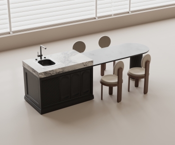 Modern Dining Table And Chairs-ID:399512056