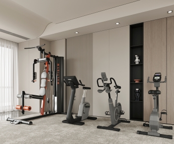 Modern Home Fitness Room-ID:760603903