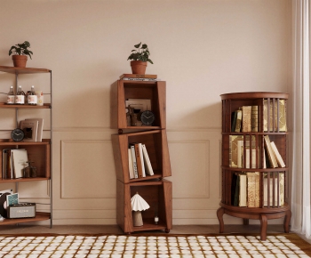 Retro Style Bookshelf-ID:904004103
