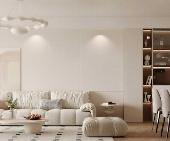 Modern A Living Room-ID:759867916