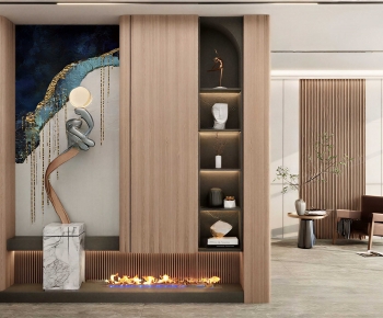 Modern Hallway-ID:727761982