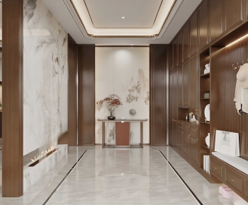 New Chinese Style Hallway-ID:340152032