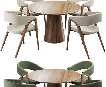 Modern Dining Table And Chairs-ID:509349113