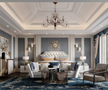 European Style Bedroom-ID:209892039