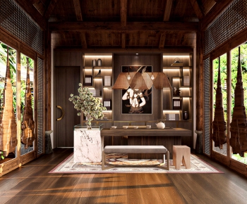 New Chinese Style Tea House-ID:240144016