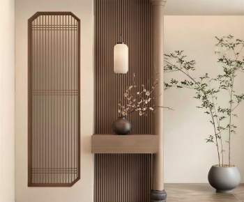 New Chinese Style Hallway-ID:244287013