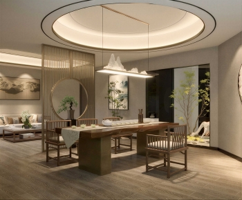 New Chinese Style Tea House-ID:206412083