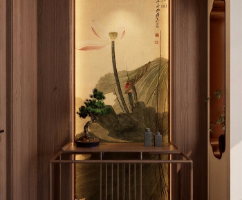 New Chinese Style Hallway-ID:391318084