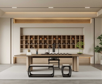 New Chinese Style Tea House-ID:866127019