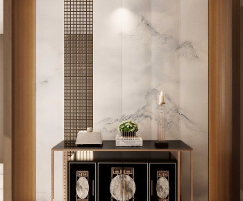 New Chinese Style Hallway-ID:757142071