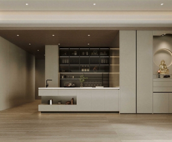 New Chinese Style Hallway-ID:358464008