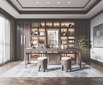 New Chinese Style Study Space-ID:967801096