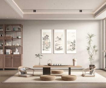 New Chinese Style Tea House-ID:810143953