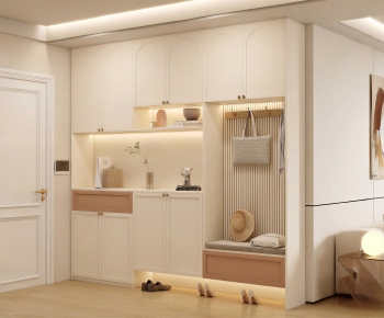 Modern Shoe Cabinet-ID:448343041