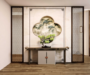 New Chinese Style Hallway-ID:312567953
