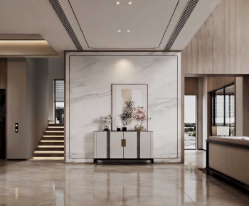 New Chinese Style Hallway-ID:203800281