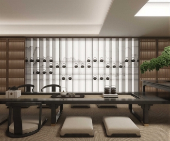 New Chinese Style Tea House-ID:309101104