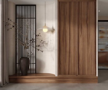 New Chinese Style Hallway-ID:571520341