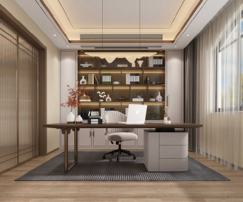 New Chinese Style Study Space-ID:473978049
