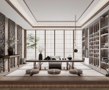 New Chinese Style Tea House-ID:553423887