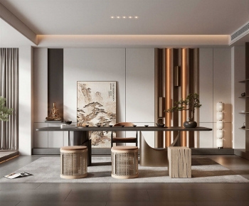 New Chinese Style Tea House-ID:848480941