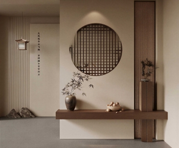 New Chinese Style Hallway-ID:108039493