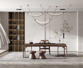 New Chinese Style Tea House-ID:686330081