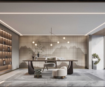 New Chinese Style Study Space-ID:783144951