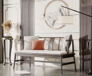 New Chinese Style A Sofa For Two-ID:475080018