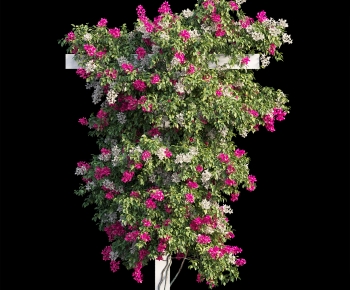 Modern Flowers And Grass-ID:732323881