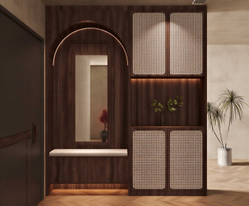 Wabi-sabi Style Hallway-ID:963521003