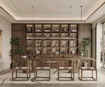 New Chinese Style Tea House-ID:417162905