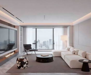 Modern A Living Room-ID:961271053