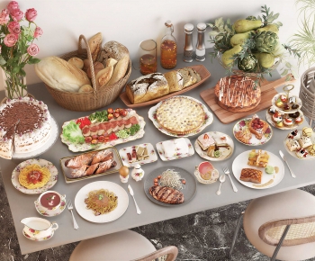 Modern Bread Cake-ID:910808099