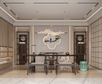 New Chinese Style Tea House-ID:868864061