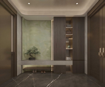 Modern Hallway-ID:494189384