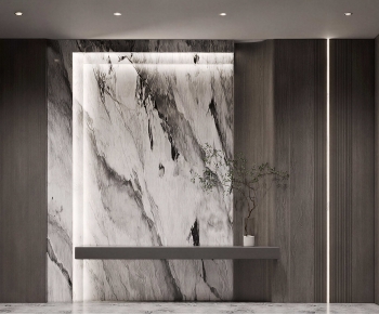 Modern Hallway-ID:718686105